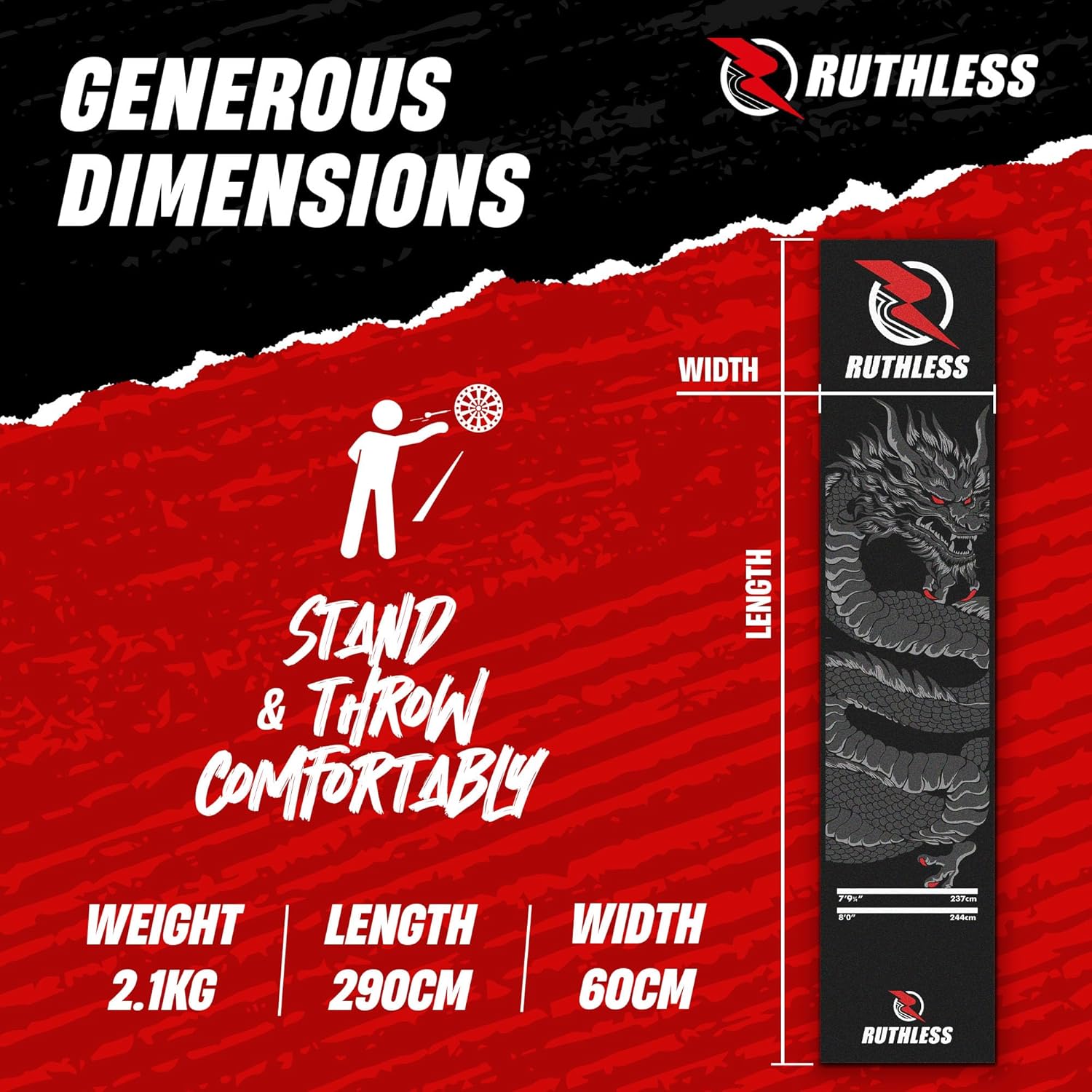 Ruthless Oche Line colours