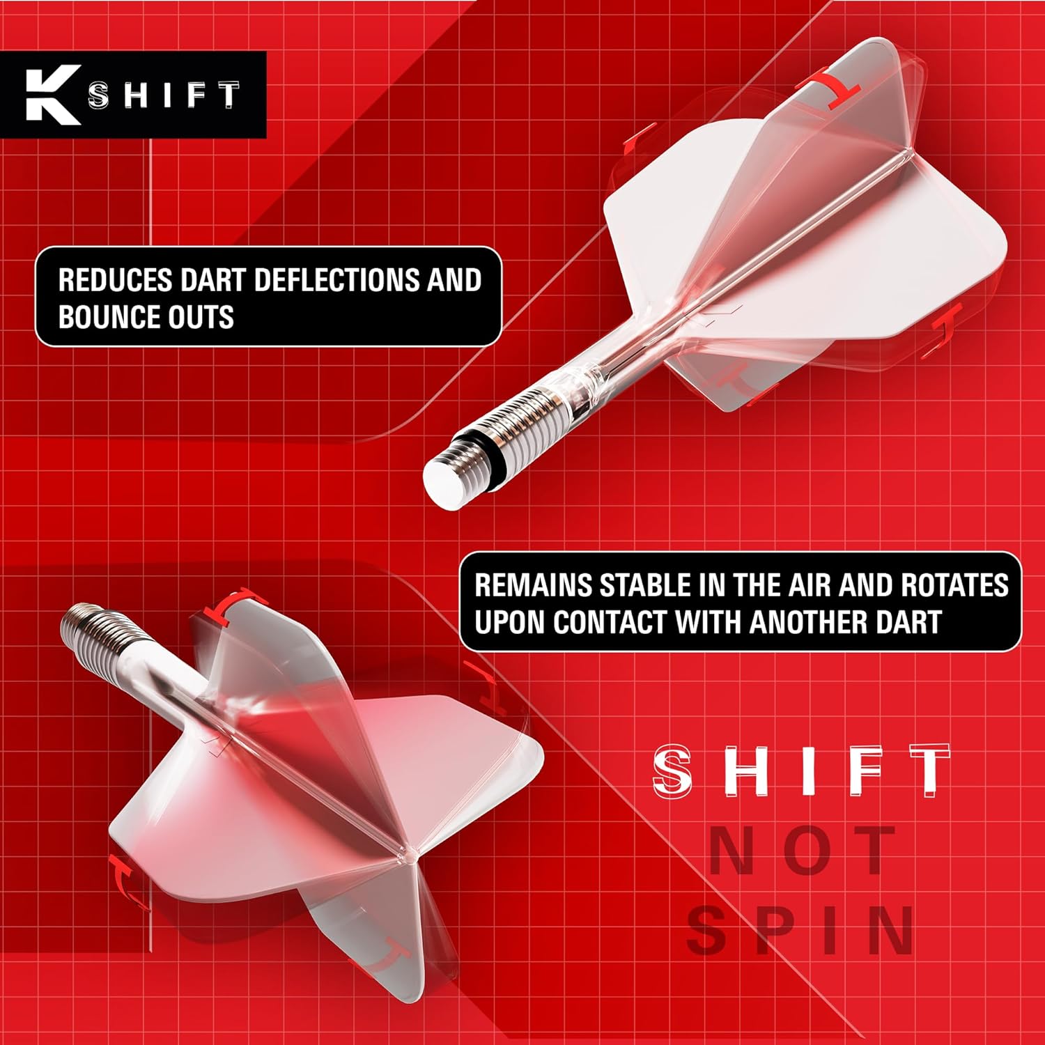Target K-Shift Shafts close up