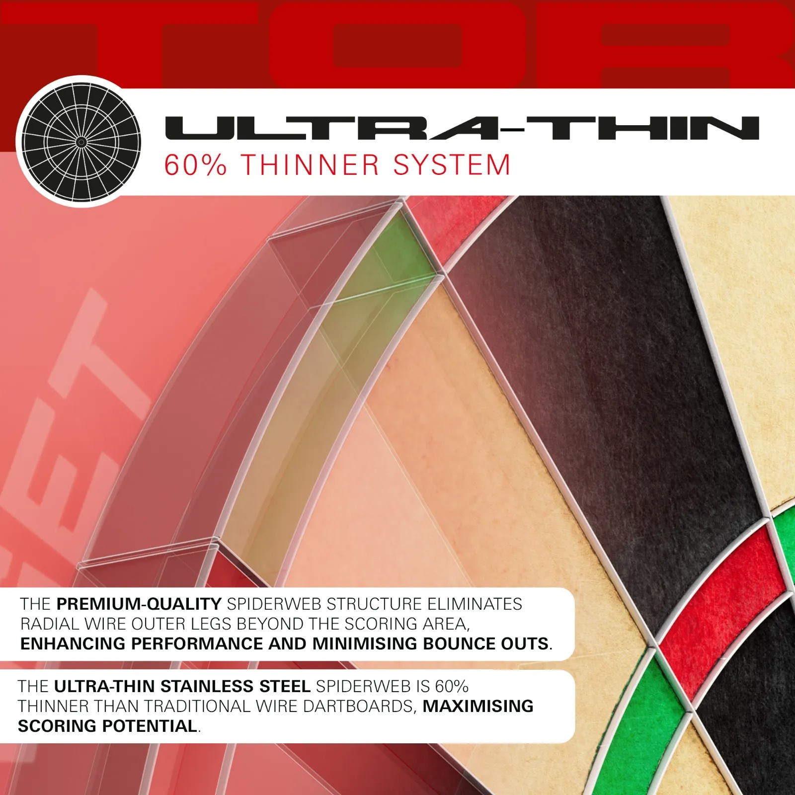 Target TOR dartboard bullseye