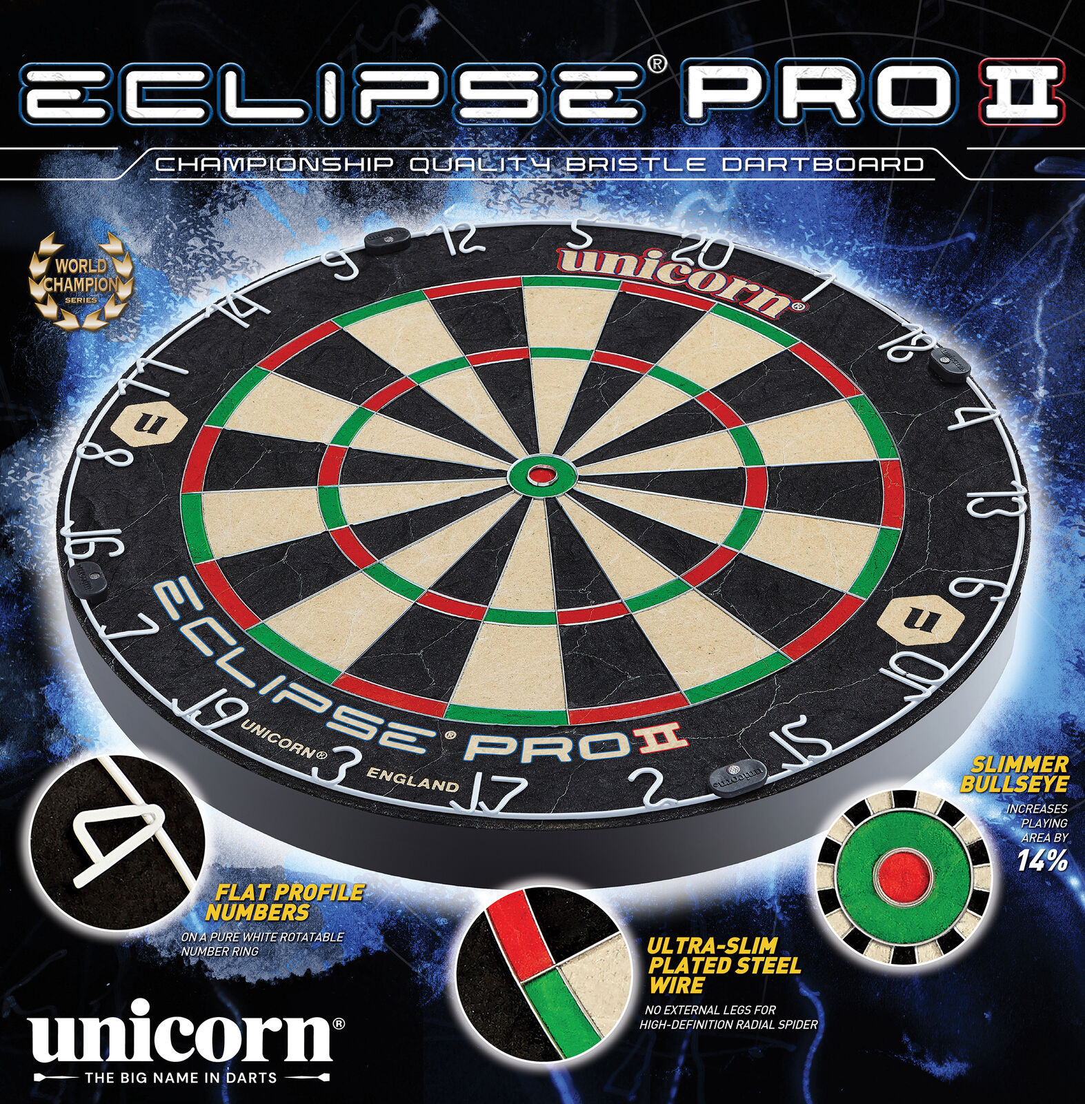 Unicorn Eclipse Pro 2 dartboard