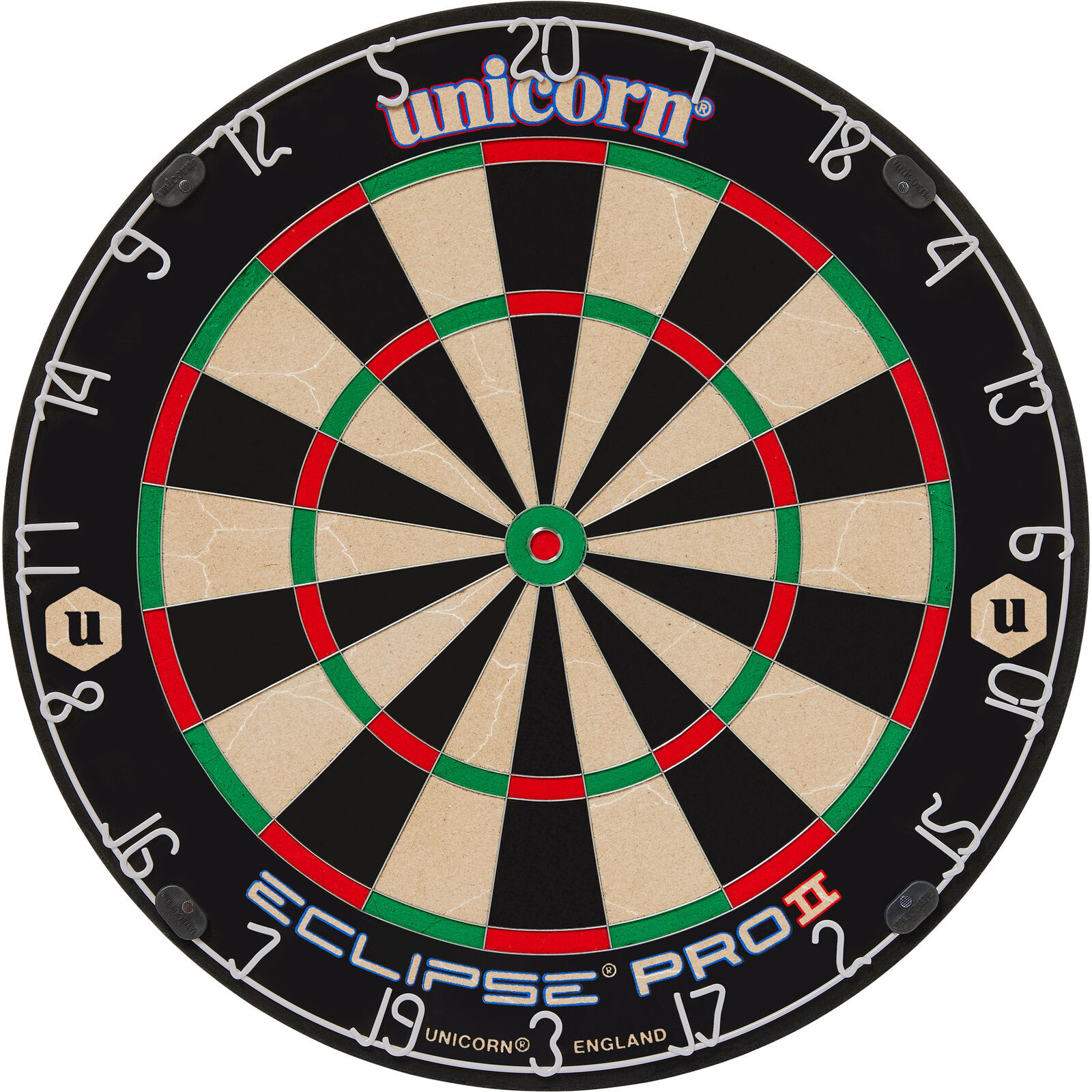 Unicorn Eclipse Pro 2 dartboard detail