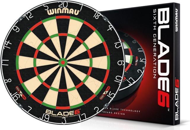 Winmau Blade 6 dartboard — the best overall dart board in 2026