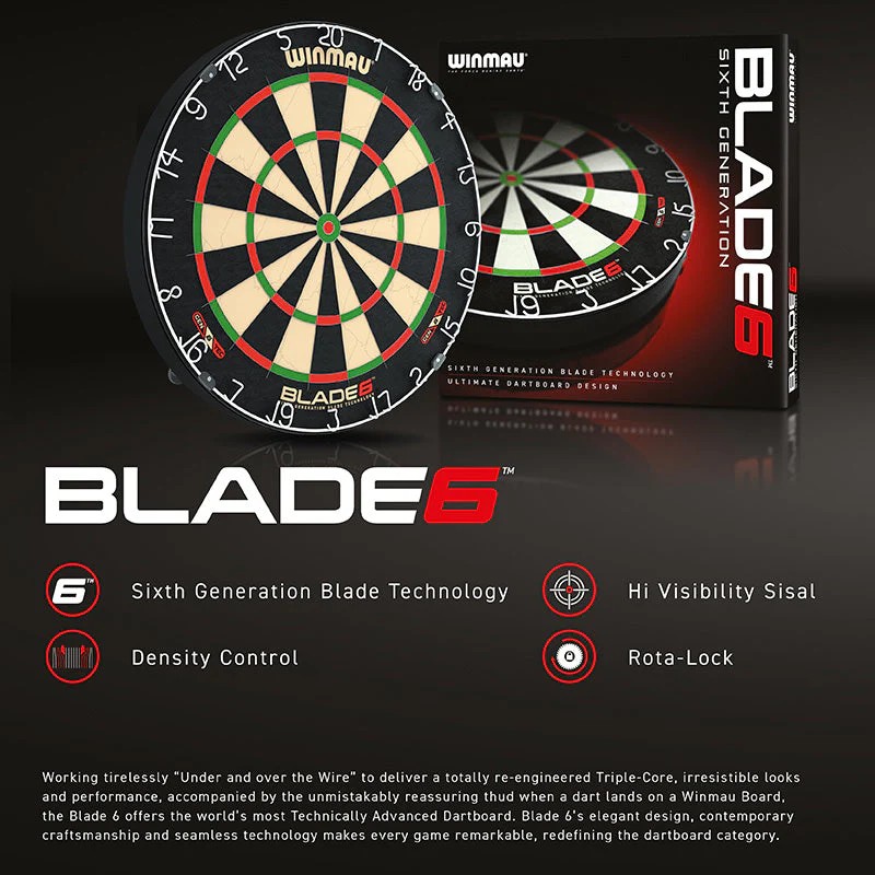 Winmau Blade 6 dartboard wiring