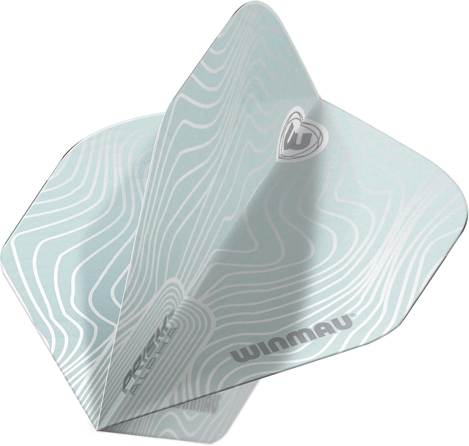 Winmau Prism Alpha Solar Design flights colours