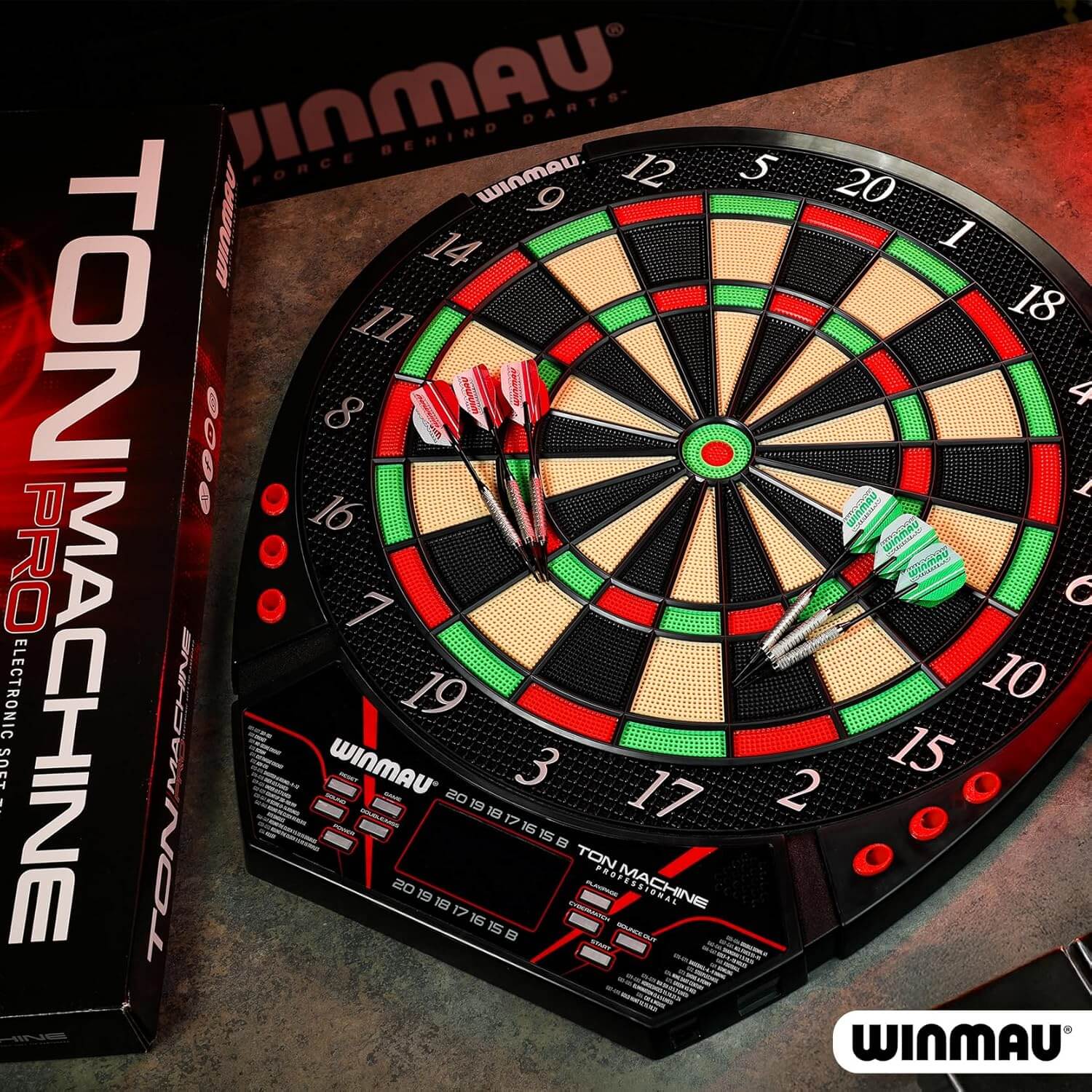 Winmau Ton Machine — best budget electronic dart board 2026