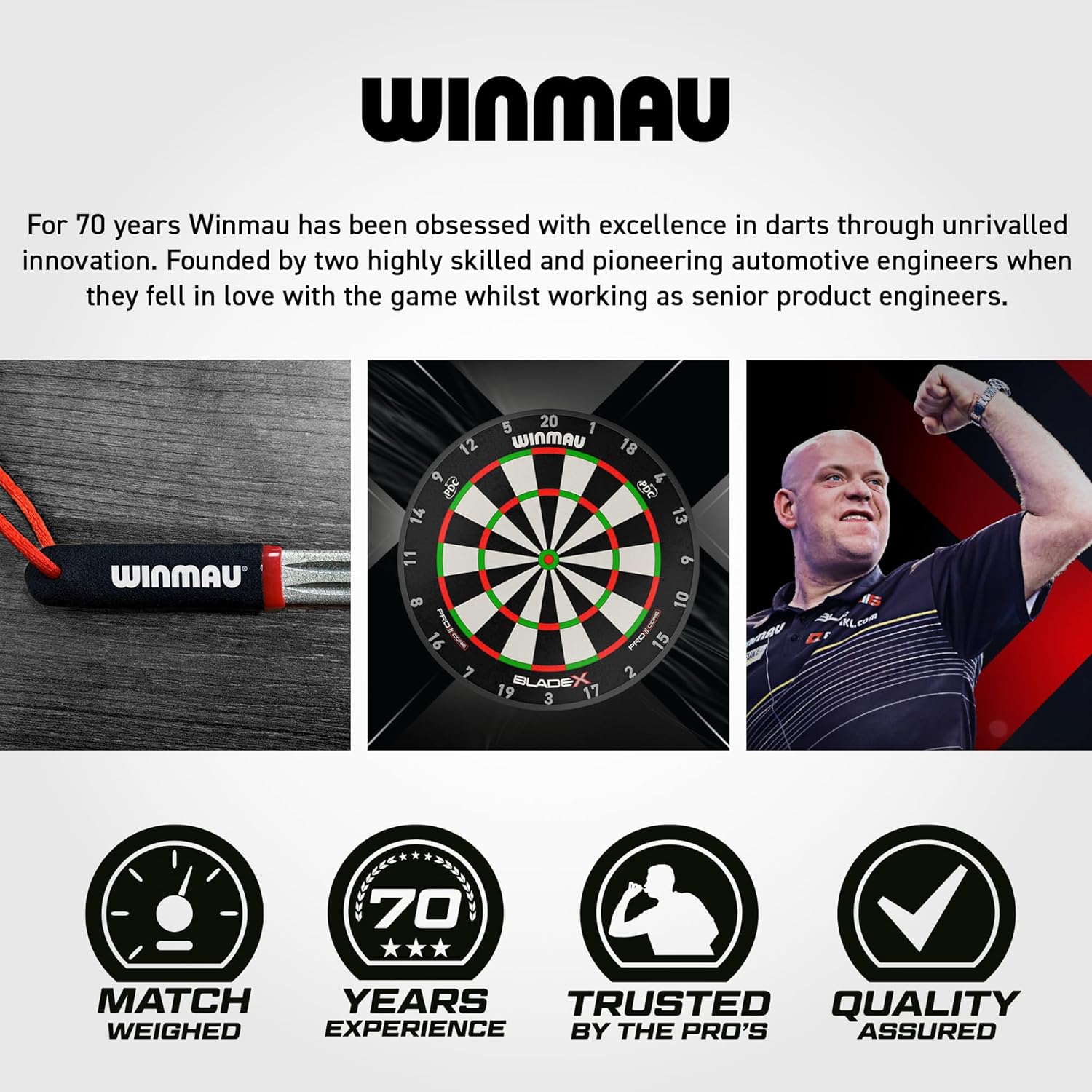 Winmau V-Groove Sharpener pack