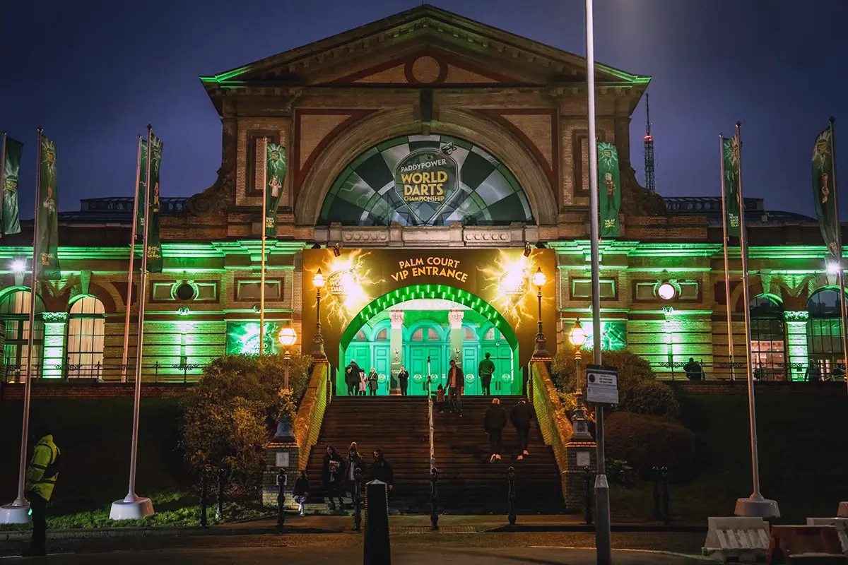 Alexandra Palace during the PDC World Darts Championship