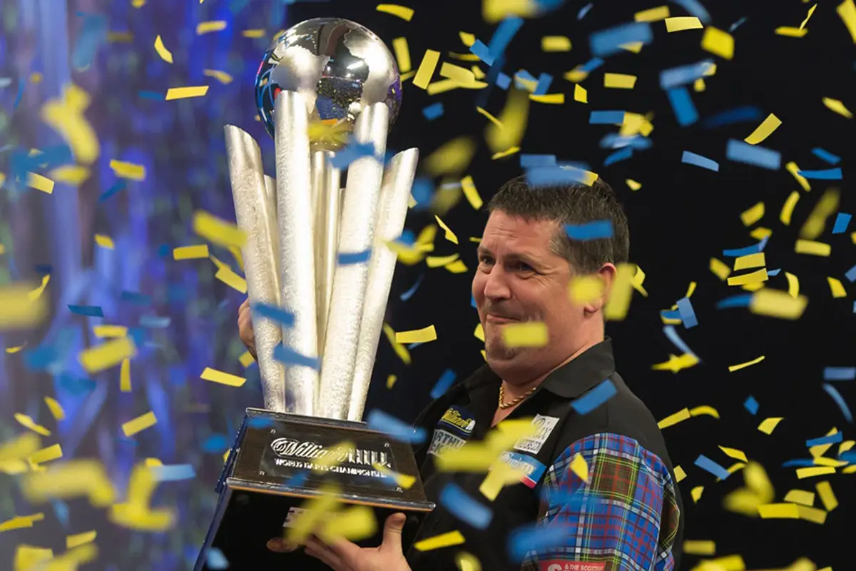 Gary Anderson The Flying Scotsman PDC World Champion