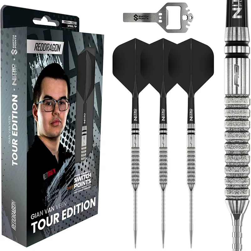 Gian van Veen Tour Edition Original Darts Side View