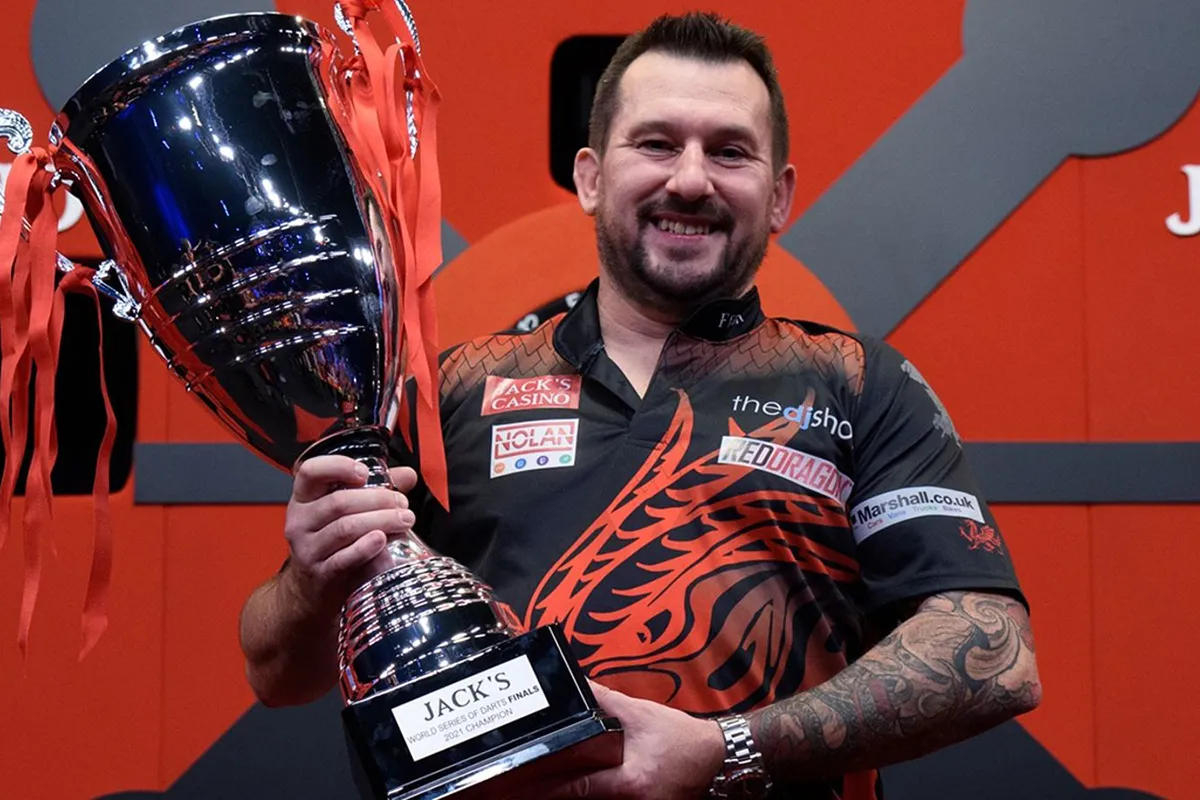 Jonny Clayton The Ferret Welsh PDC darts player