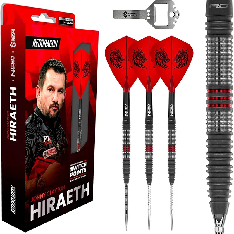 Jonny Clayton Switch Points Darts Side View