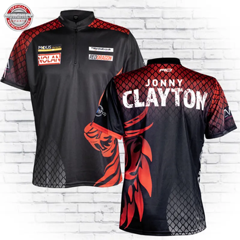 Official Jonny Clayton The Ferret playing shirt