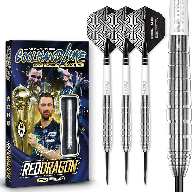 Luke Humphries Darts Set Side View