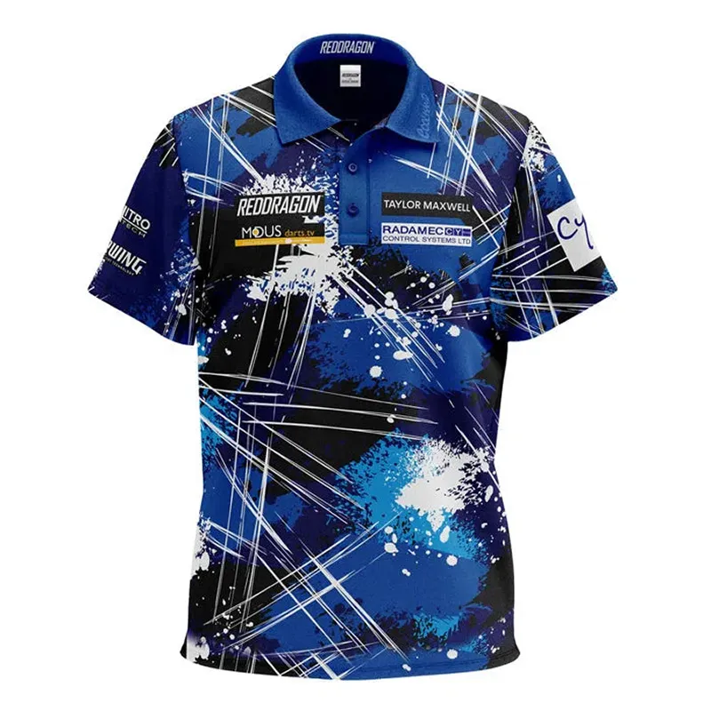 Luke Humphries Tour Polo Front View