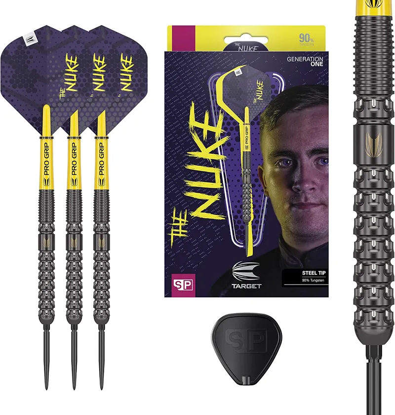 Luke Littler Darts Set Side View