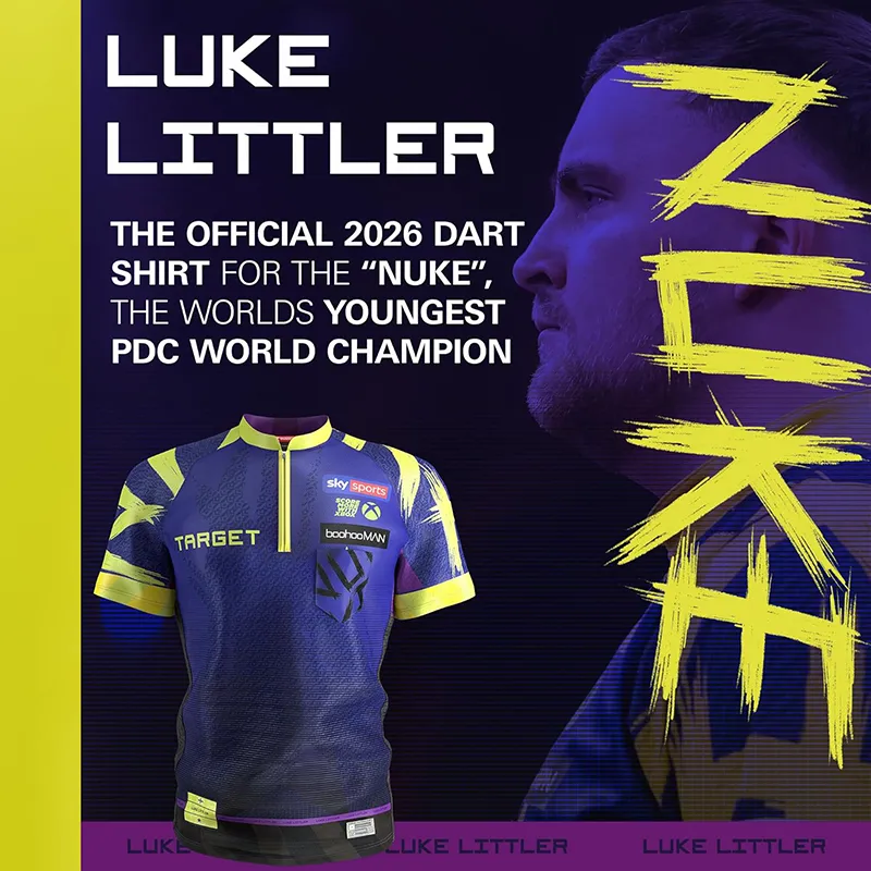 Luke Littler Shirt Back Detail