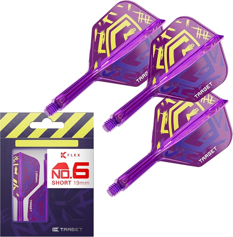 Luke Littler K-Flex Flights Side View