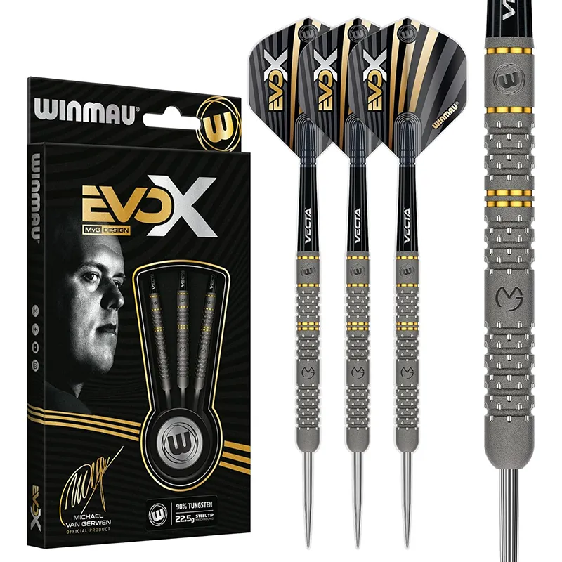 Michael van Gerwen Darts Set Side View