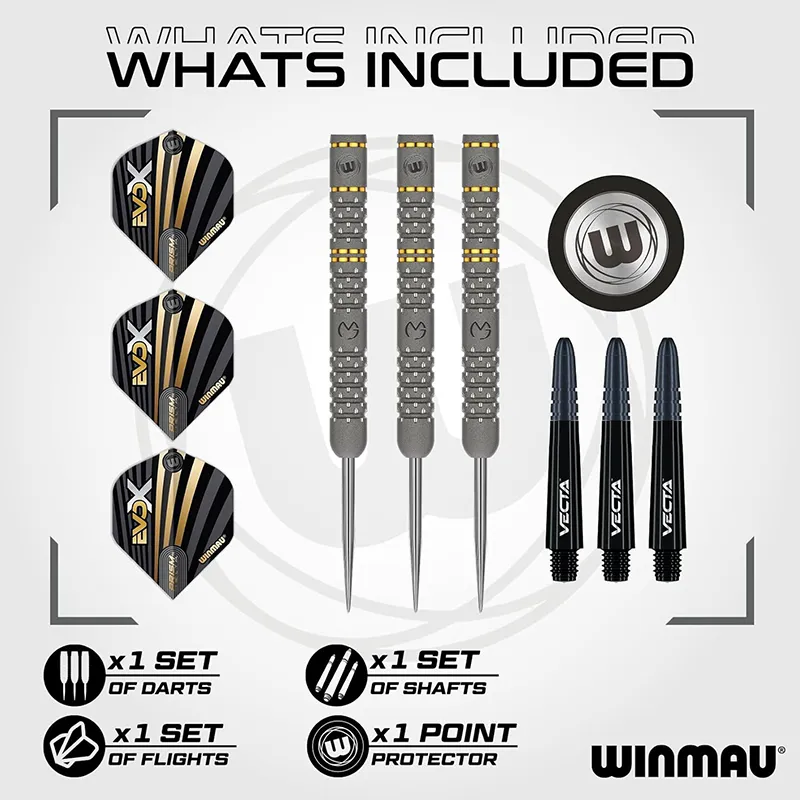 Michael van Gerwen Darts Barrel Grip Detail